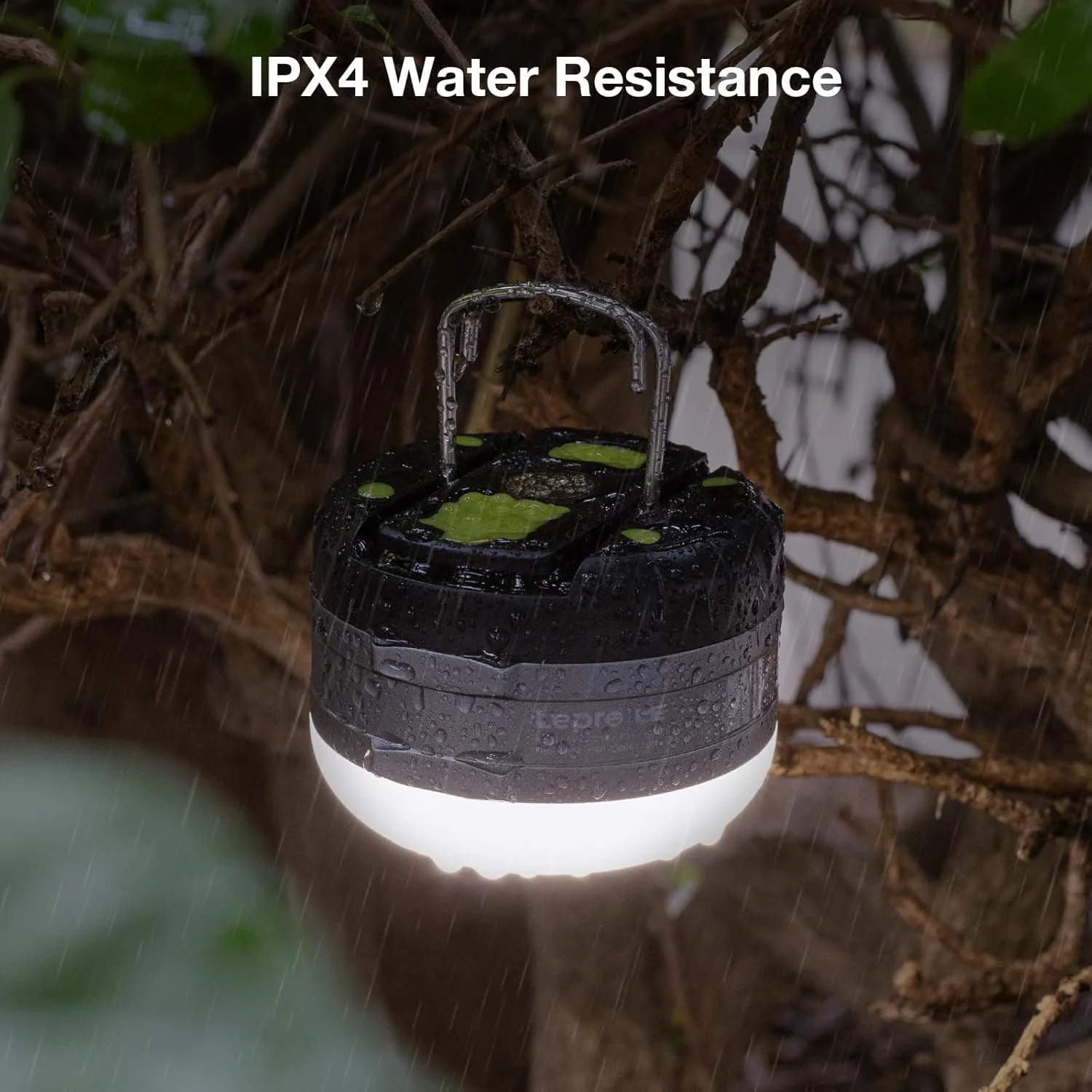 Lepro LED Camping Lantern (Rechargeable & Waterproof, with 5 Adjustable Brightness Levels) - Image 5