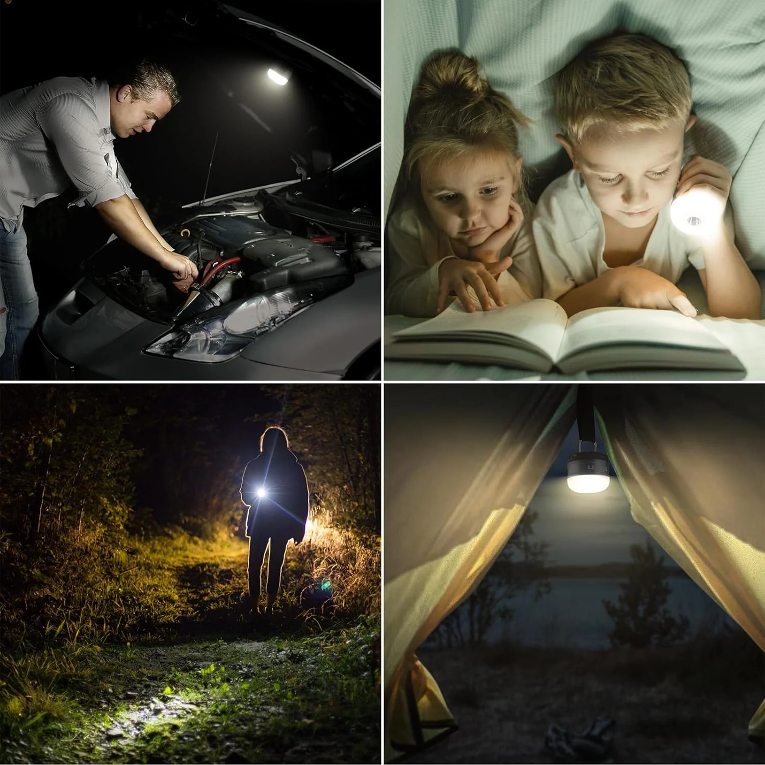 Lepro LED Camping Lantern (Rechargeable & Waterproof, with 5 Adjustable Brightness Levels) - Image 8