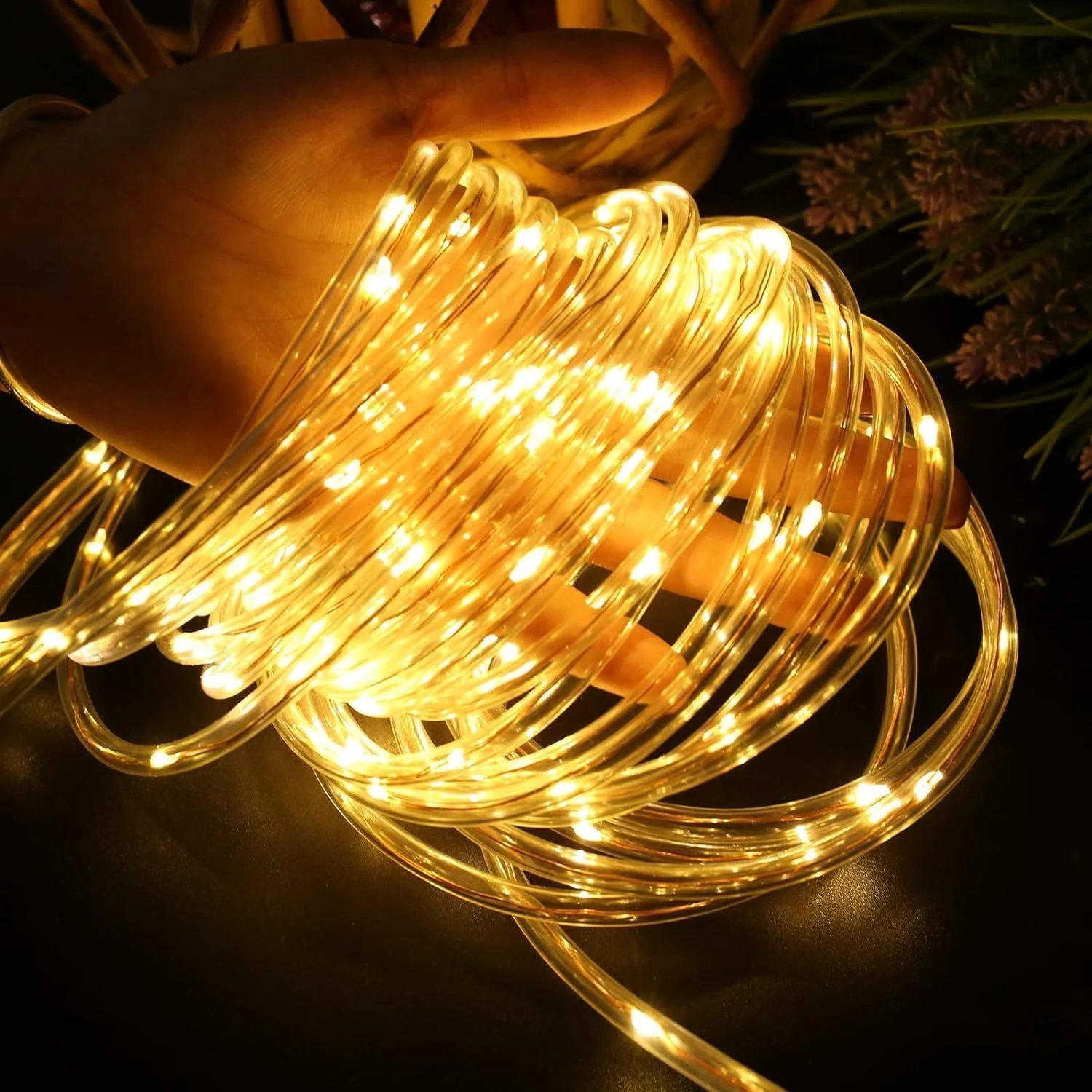 LE LED Rope Light with Timer - Image 4