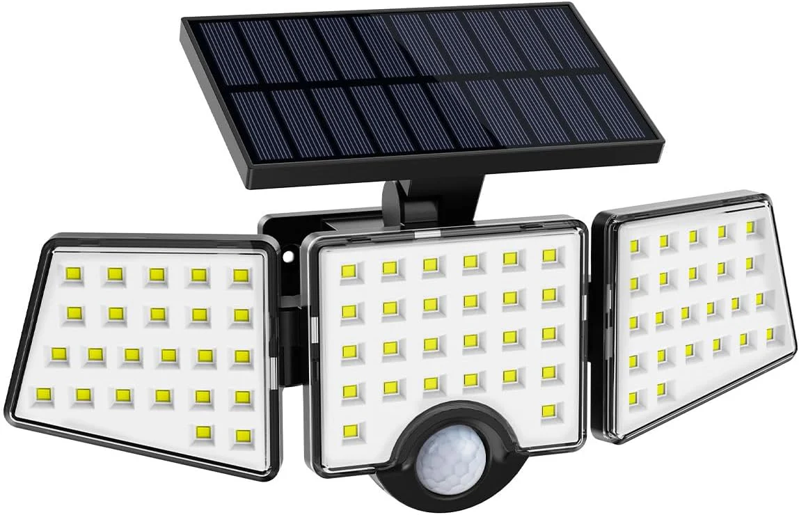 LE Solar Motion Sensor Flood Lights Outdoor - 1000LM - Image 9