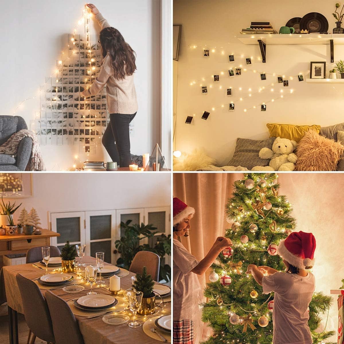 LE Decorative Copper Wire Lights (33ft, 100 LEDs, Waterproof) - Image 5