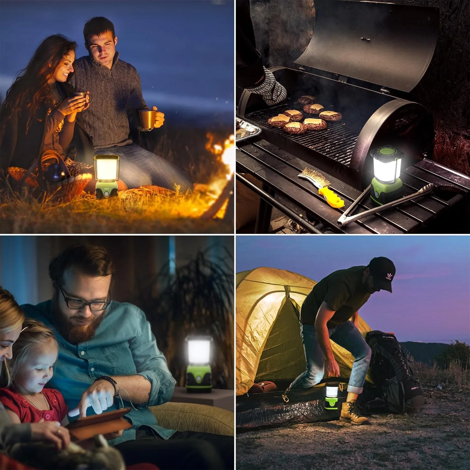Lepro Battery Powered LED Camping Lantern (1500lm, with 4 Lighting Modes) - Image 7