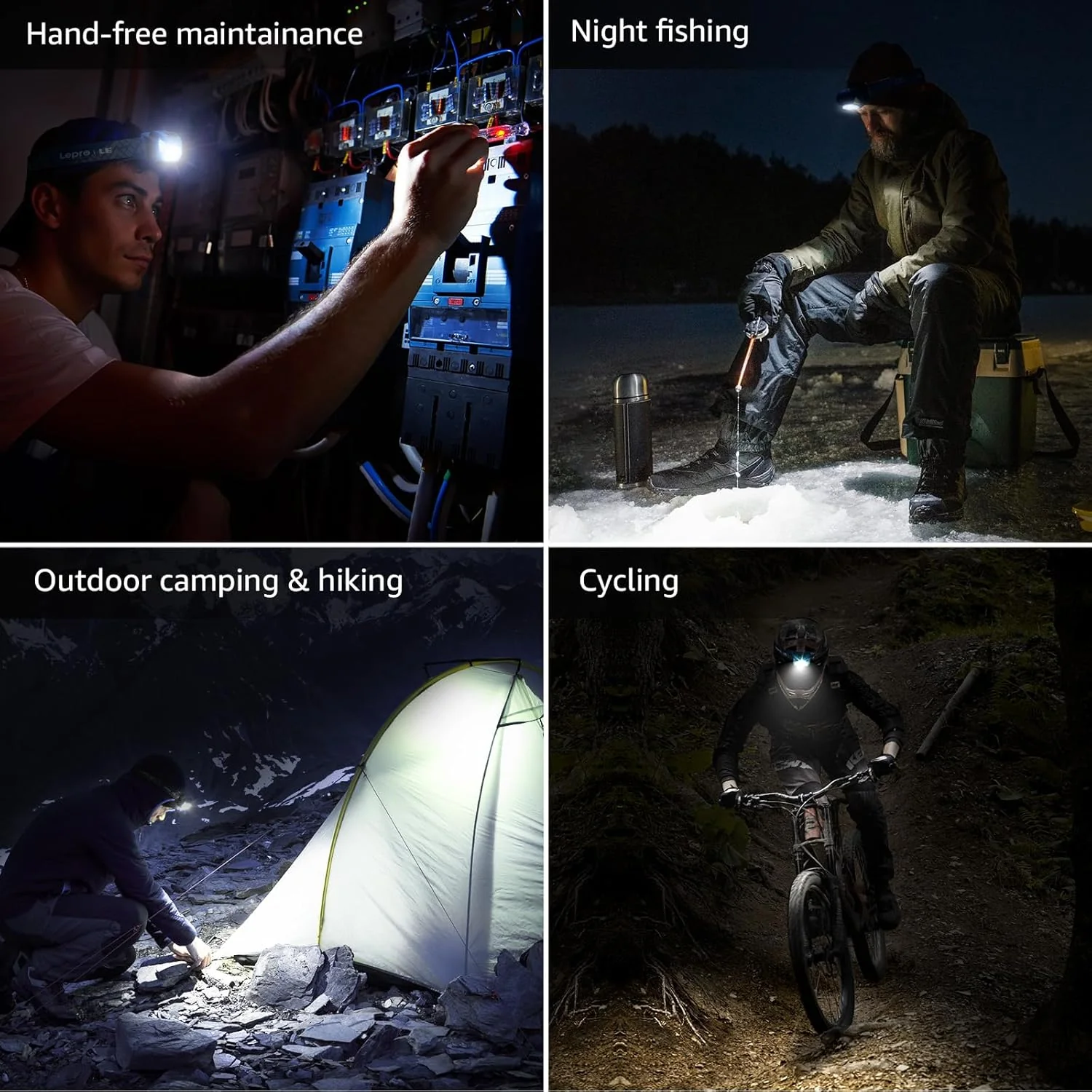 Lepro Battery Powered Headlamp - Image 8