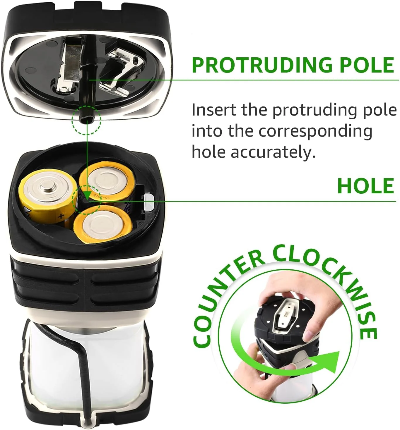 Lepro Battery Powered LED Camping Lantern (Waterproof, 1000LM, 4 Lighting Modes) - Image 5