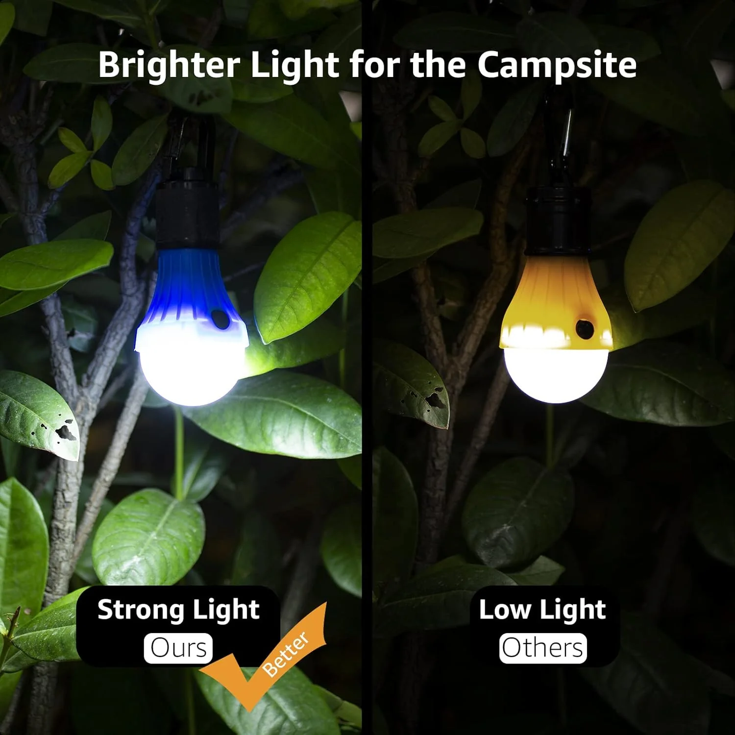 Lepro Camping Light Bulbs with Clip Hook (4 Pack) - Image 3