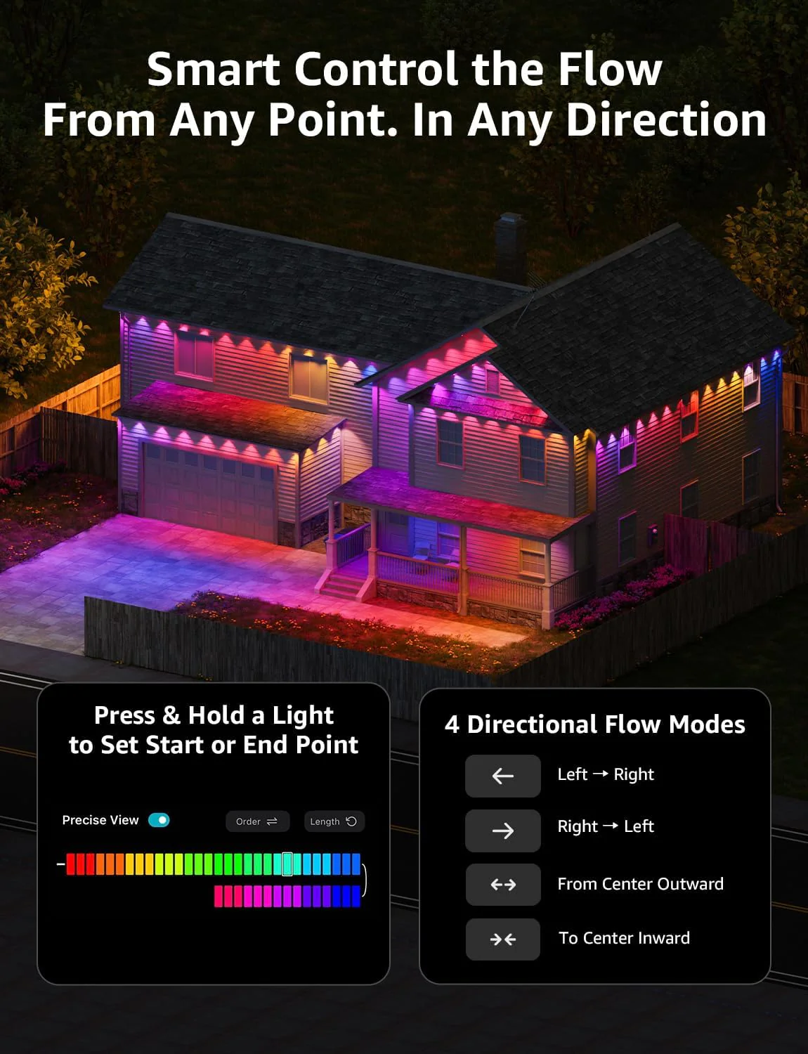 Lepro EE1 AI-Powered Permanent Outdoor Lights - Image 7