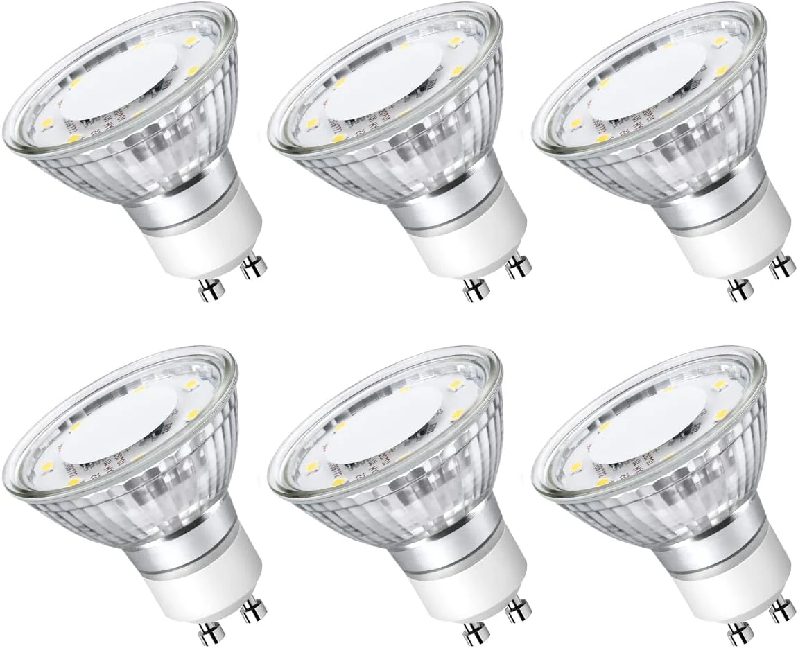 Lepro GU10 LED Light Bulbs, Non-Dimmable, 4W (35W Equivalent), 5000K Daylight, 100° Flood Beam - Image 9