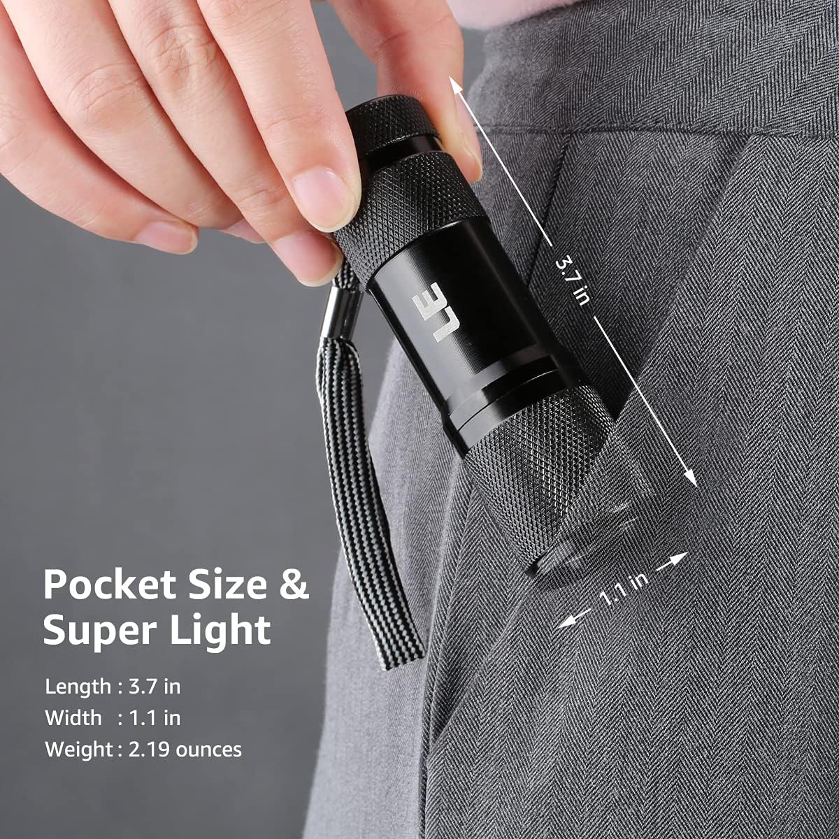 Lepro LE Black Light Flashlight - Image 5