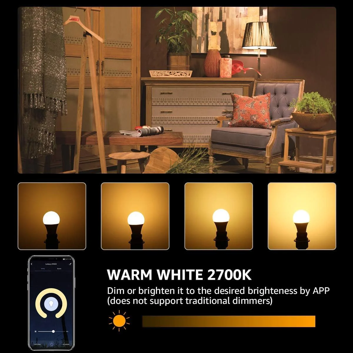 Lepro LED Smart Light Bulbs 60W - Image 2