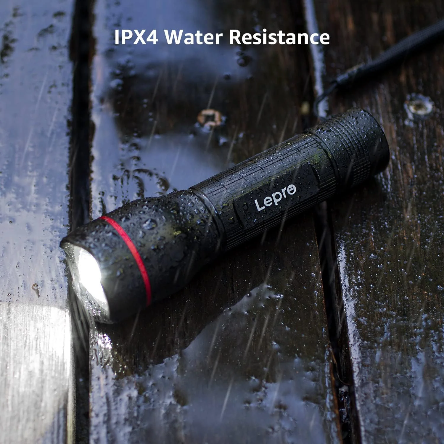 Lepro Portable LED Flashlight (Waterproof, 300lm, 2-Pack) - Image 7