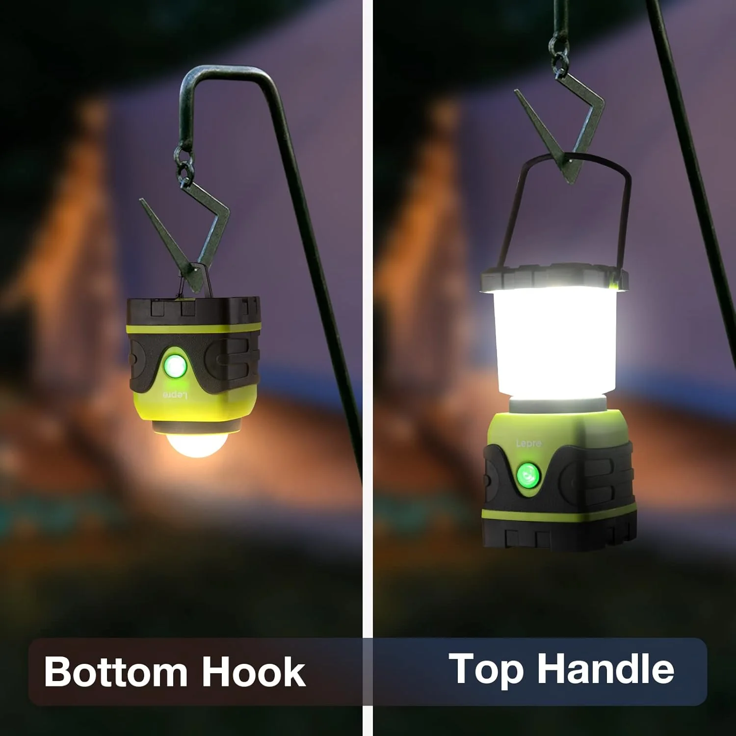 Lepro Rechargeable LED Camping Lantern (1600LM, IPX4 Waterproof) - Image 4