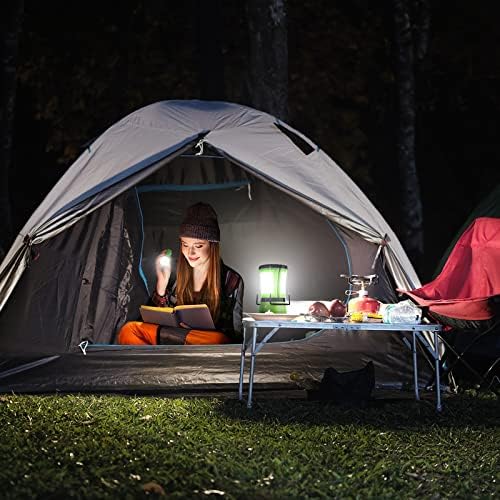 Lepro Rechargeable Camping Lantern (600 Lumens, Detachable Flashlight with USB & Car Charger) - Image 6