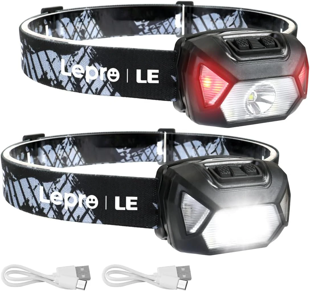 Lepro Rechargeable LED Headlamp (2-Pack) - Image 9