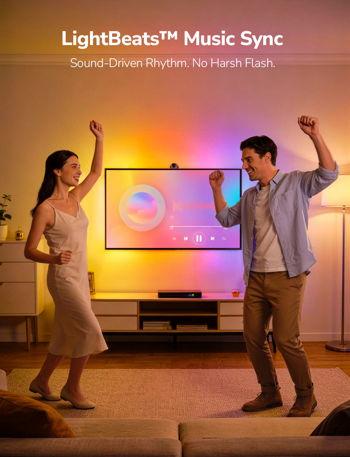 Lepro STV1 AI-Powered Smart TV Backlight with LightIMS™ Real-Time Color Sync - Image 6