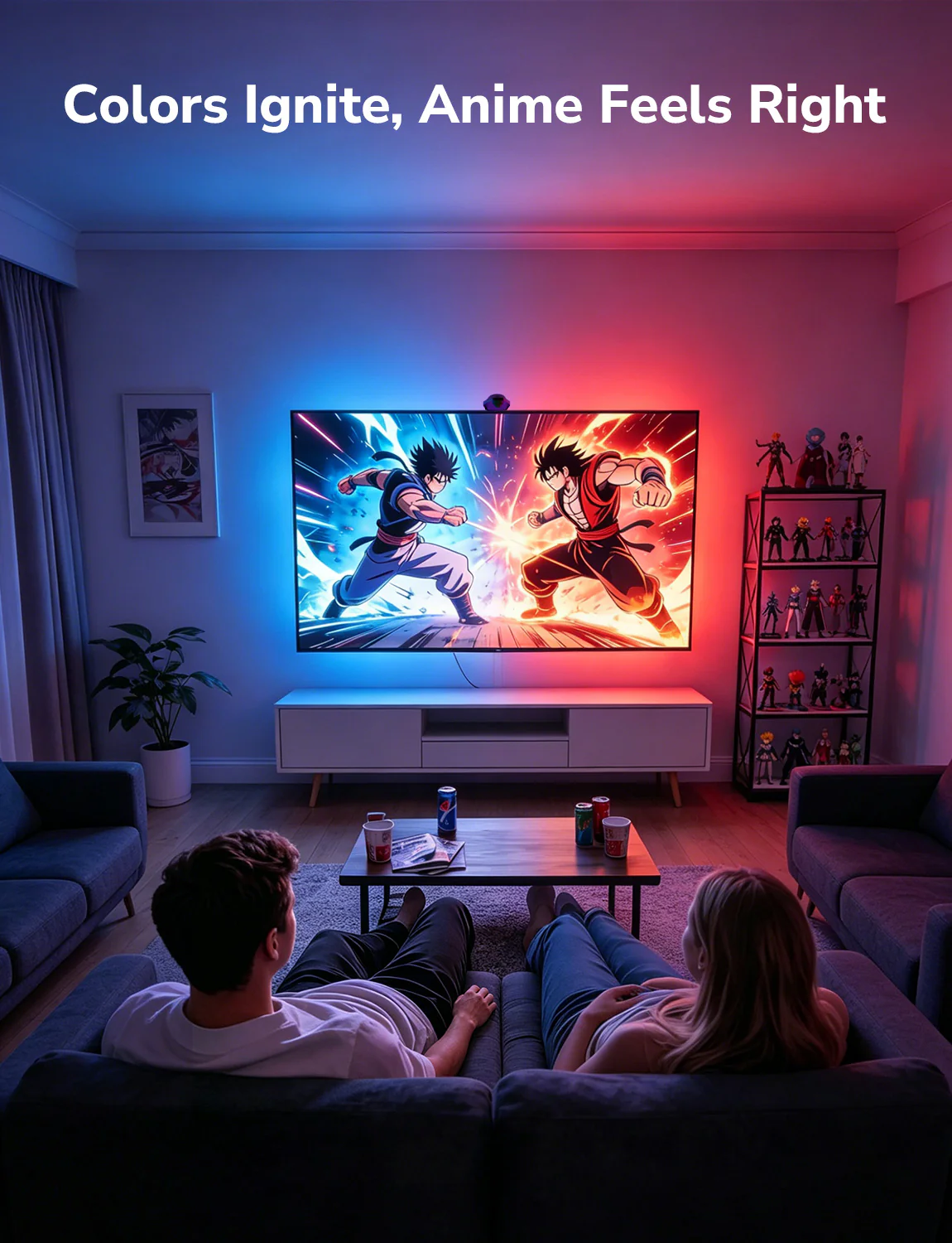 Lepro STV1 AI-Powered Smart TV Backlight with LightIMS™ Real-Time Color Sync - Image 8
