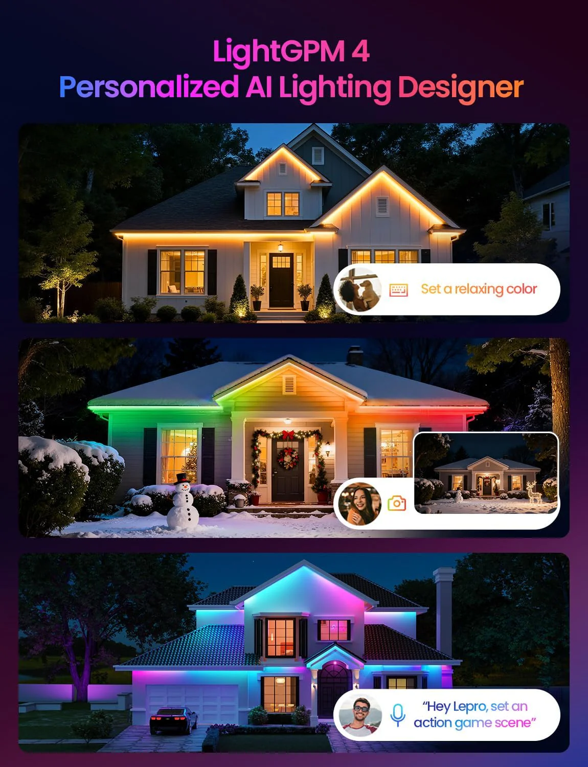 Lepro SW1 AI Smart Outdoor LED Strip Lights - Image 3