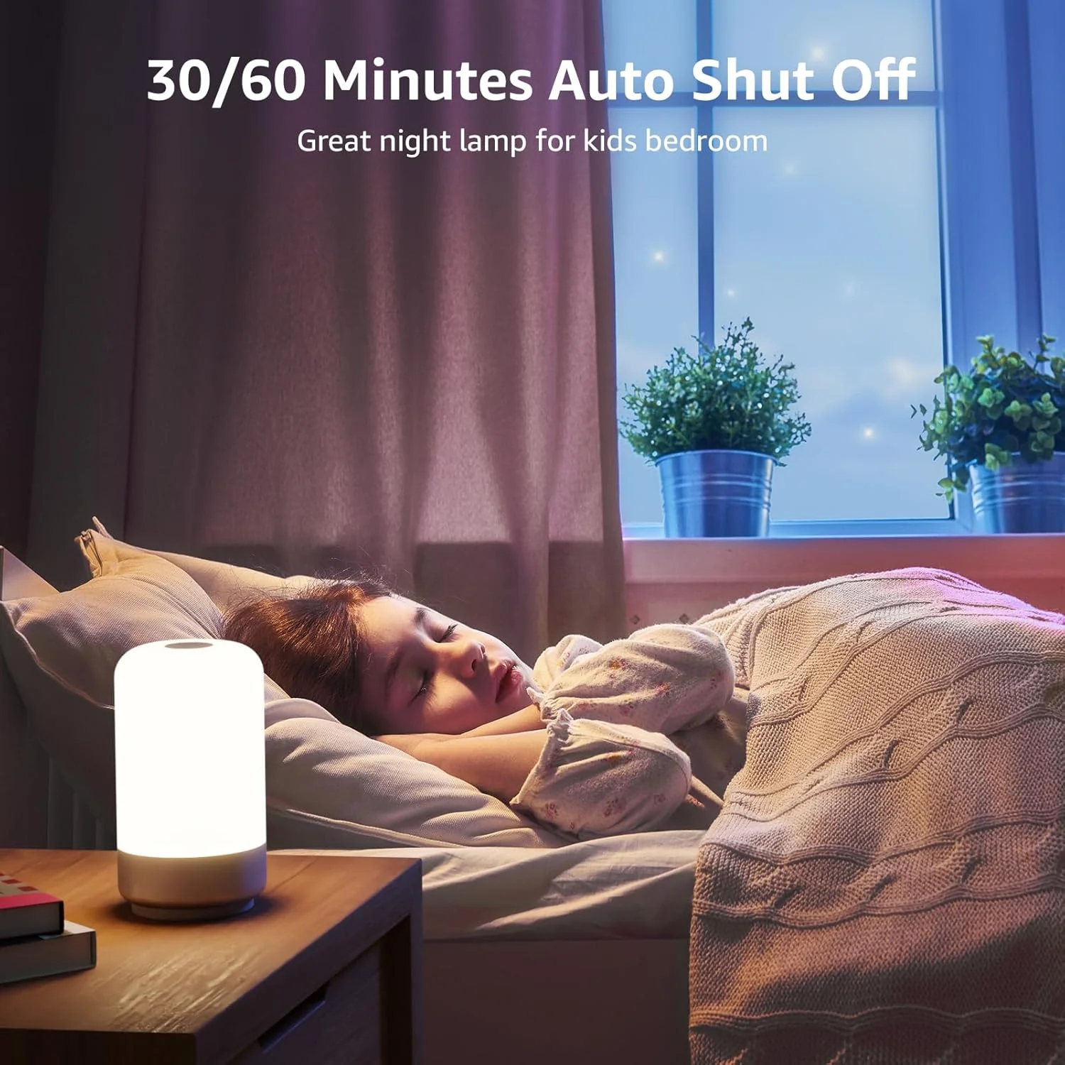 Lepro RGB Dimmable Table Lamp with Metallic Base - Image 4