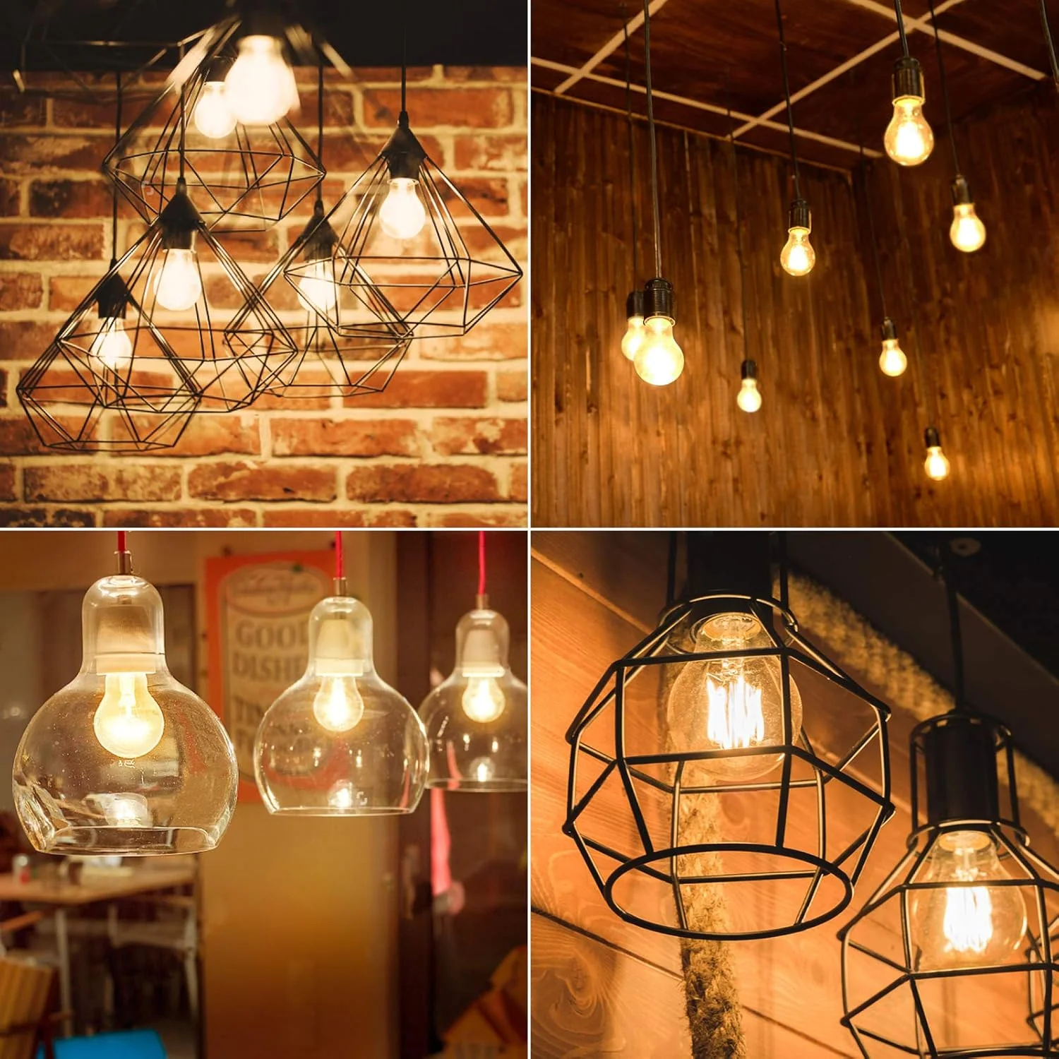 Lepro A19 Vintage LED Filament Bulbs, Dimmable, E26 Base, 8W (60W Equivalent), 800 Lumens, 2700K Warm White, Clear Glass - Image 7