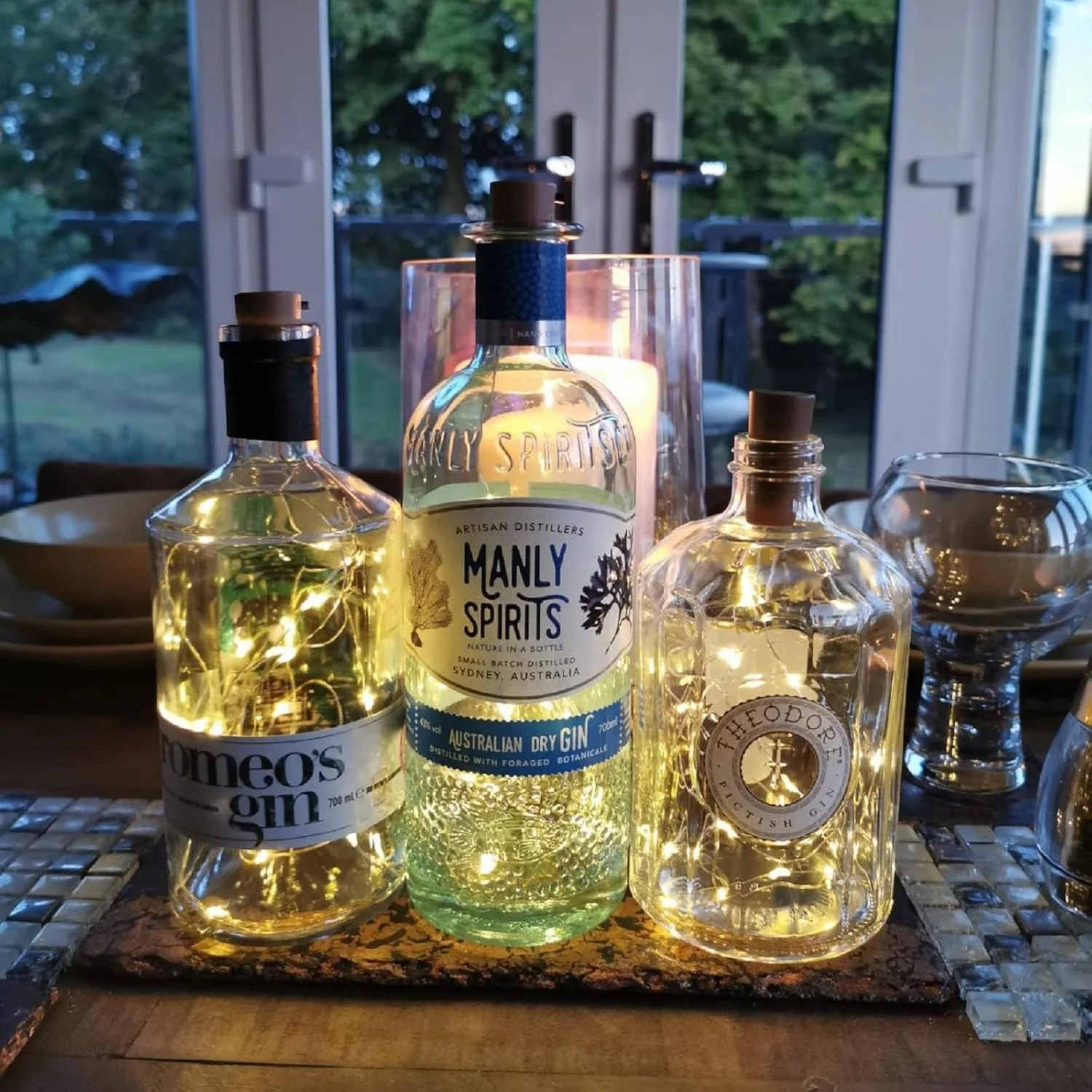 Lepro Wine Bottle Lights with Cork - Image 3