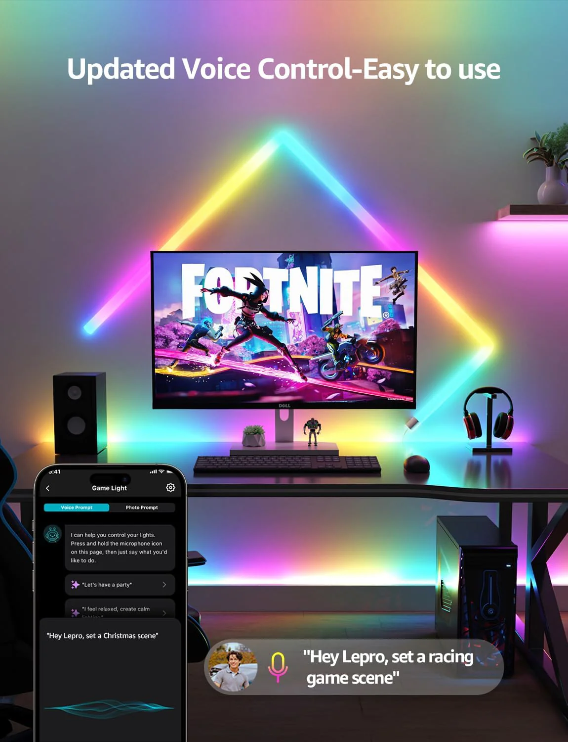 Lepro WL1 AI Smart RGB Wall Lights - Image 3