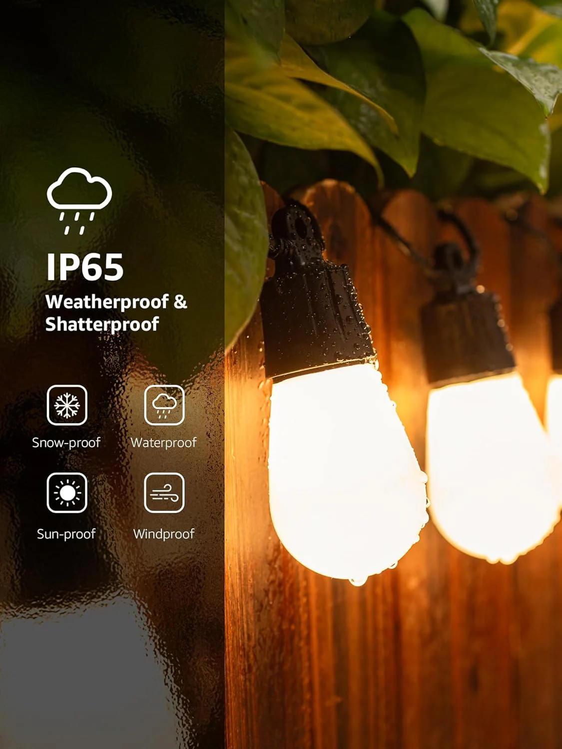 Lepro ZB1 AI-Powered Smart Outdoor String Lights - Image 4