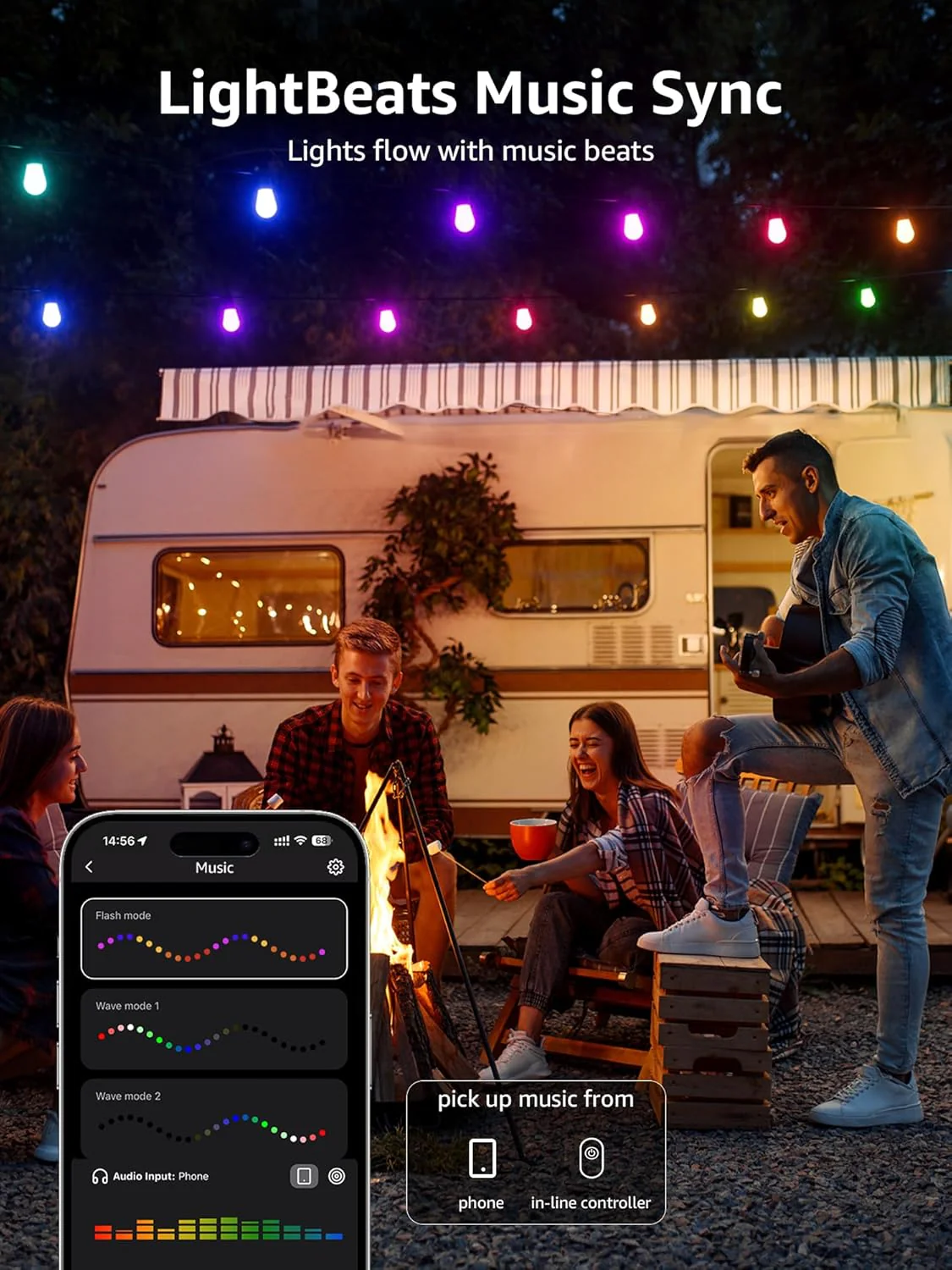 Lepro ZB1 AI-Powered Smart Outdoor String Lights - Image 6