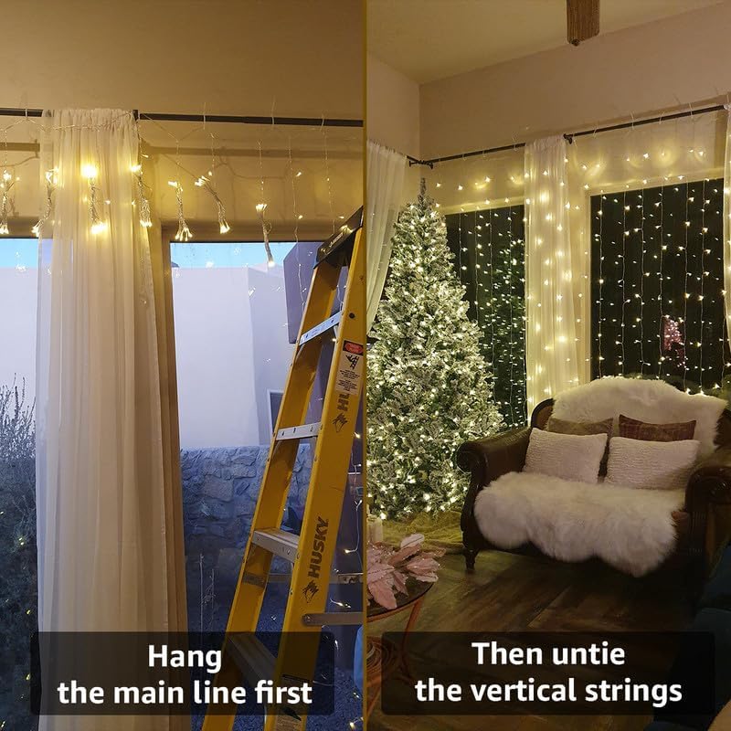 Lighting EVER Christmas Curtain Lights - Image 4