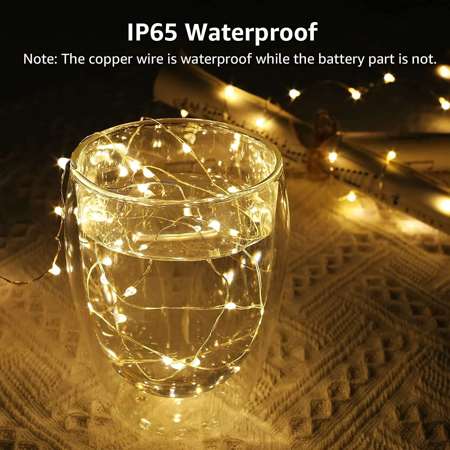 Lighting EVER Micro Copper Wire String Lights - Image 4