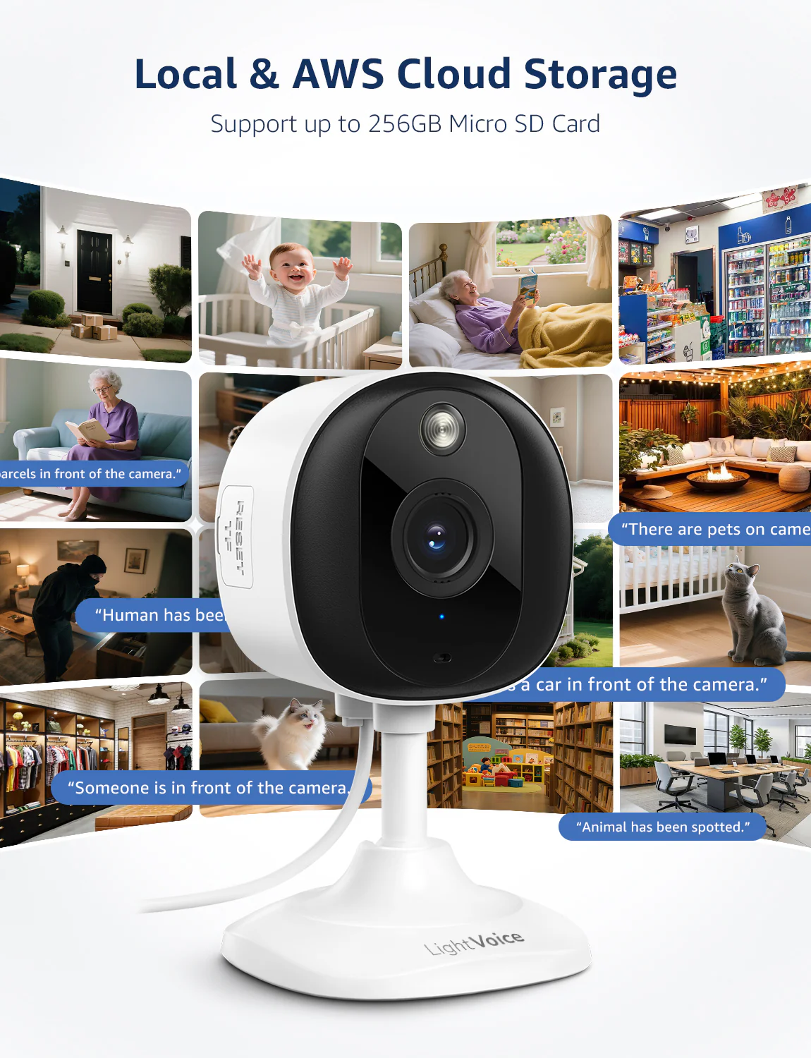 LightVioce 2K Dual-Use Security Camera - Image 3