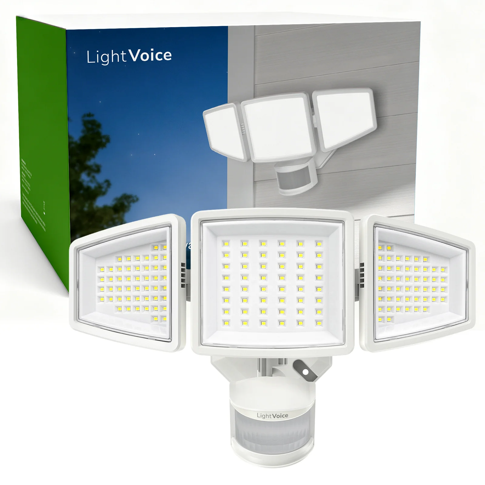 LightVioce Outdoor Motion Sensor LED Security Lights - Image 2